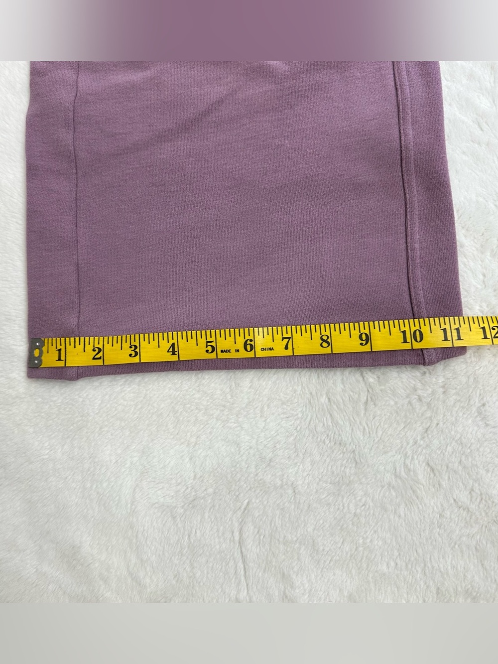 Lululemon Scuba Mid-Rise Wide-Leg Pant Lavender Dew S - Picture 9 of 13